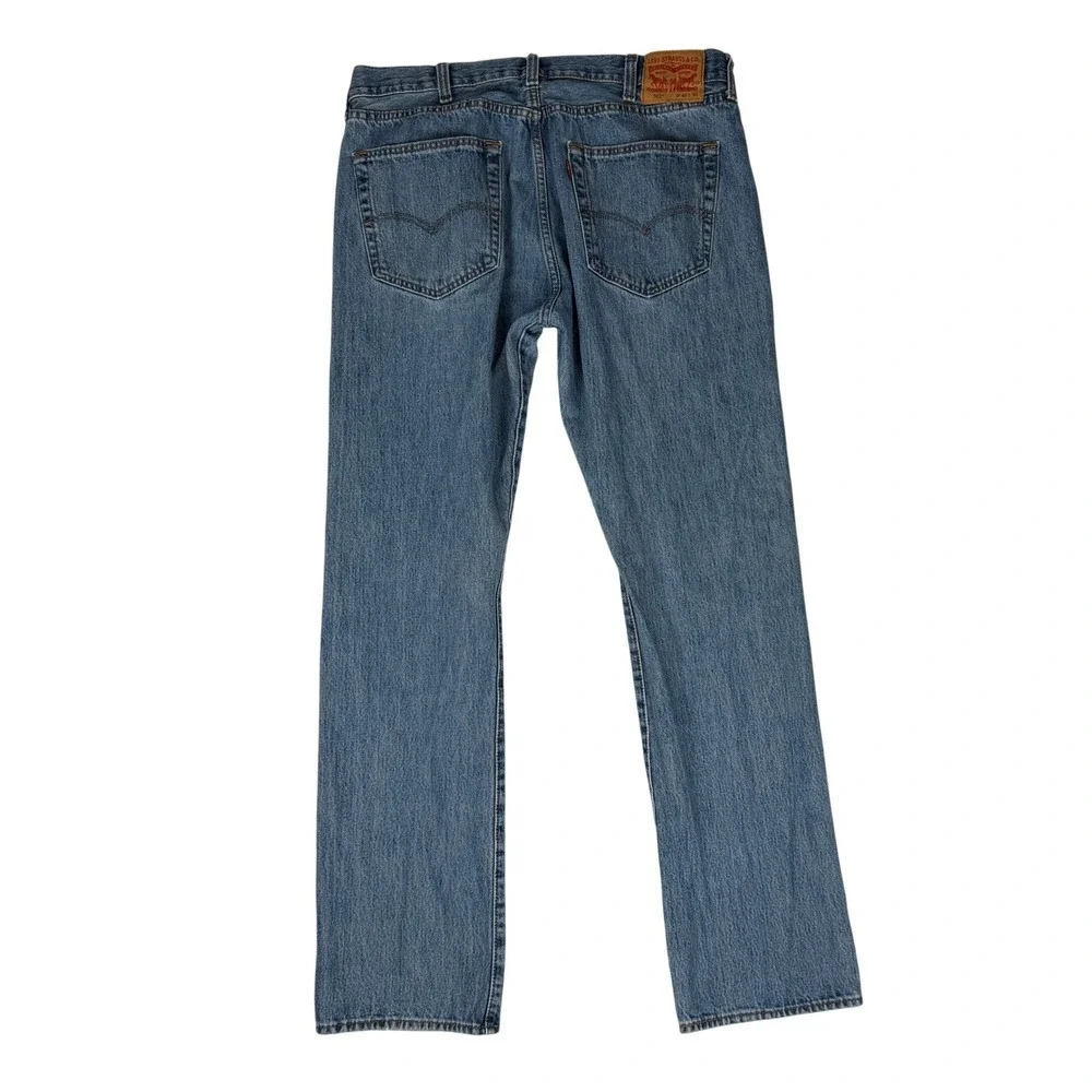 Levi's 501 Original Jeans Men's 40x36 Medium Stonewash Button Fly Straight